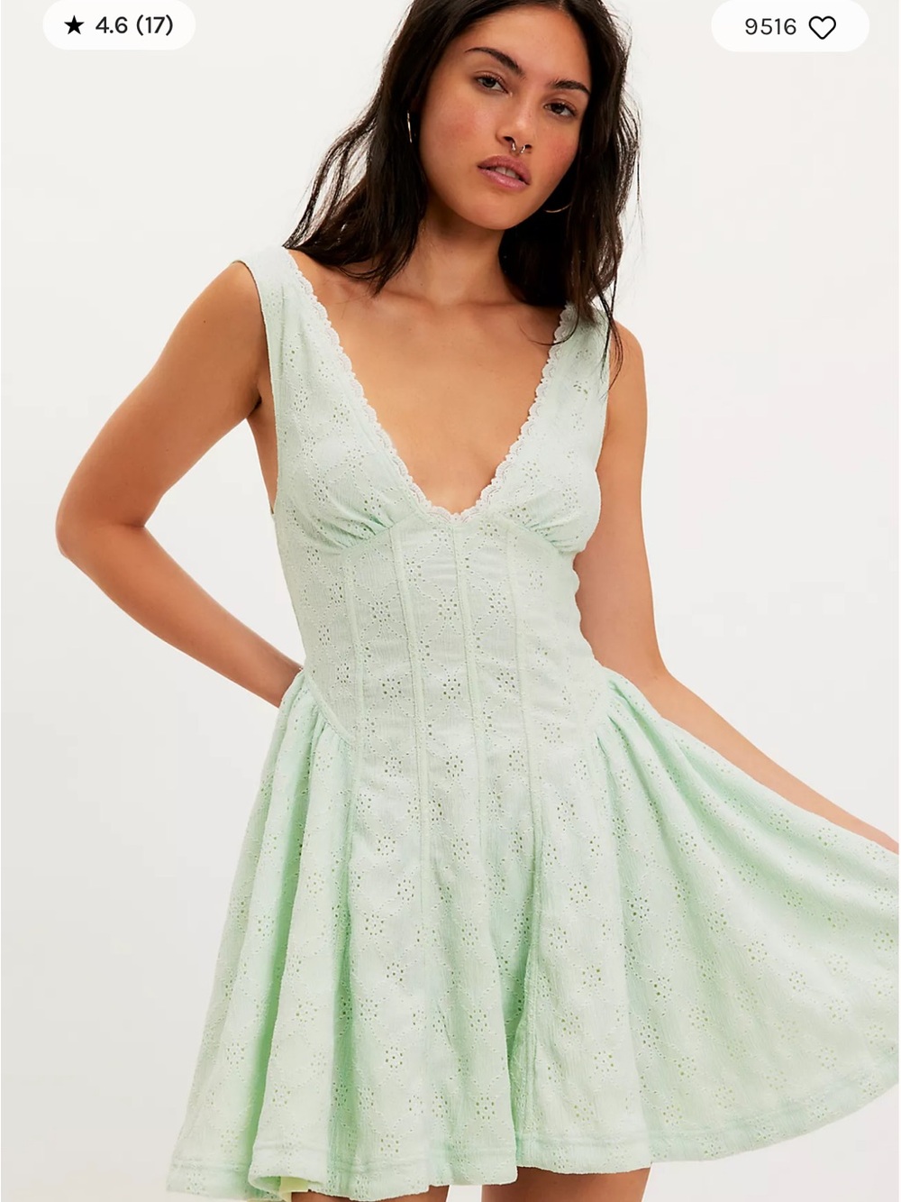 Free People Can’t Help It Mini Dress